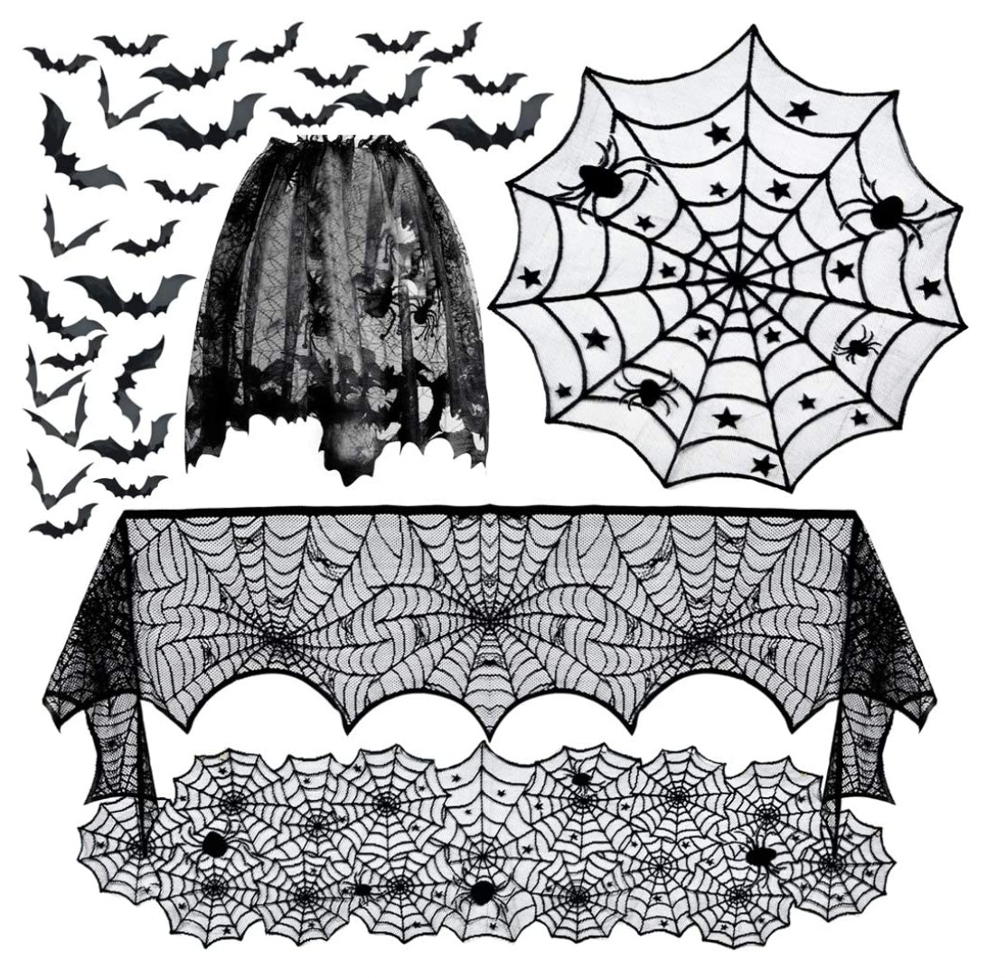 Spider Cobweb Decorations